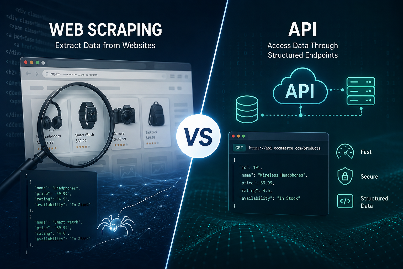 Web Scraping vs API Which Data Collection Method Should You Use