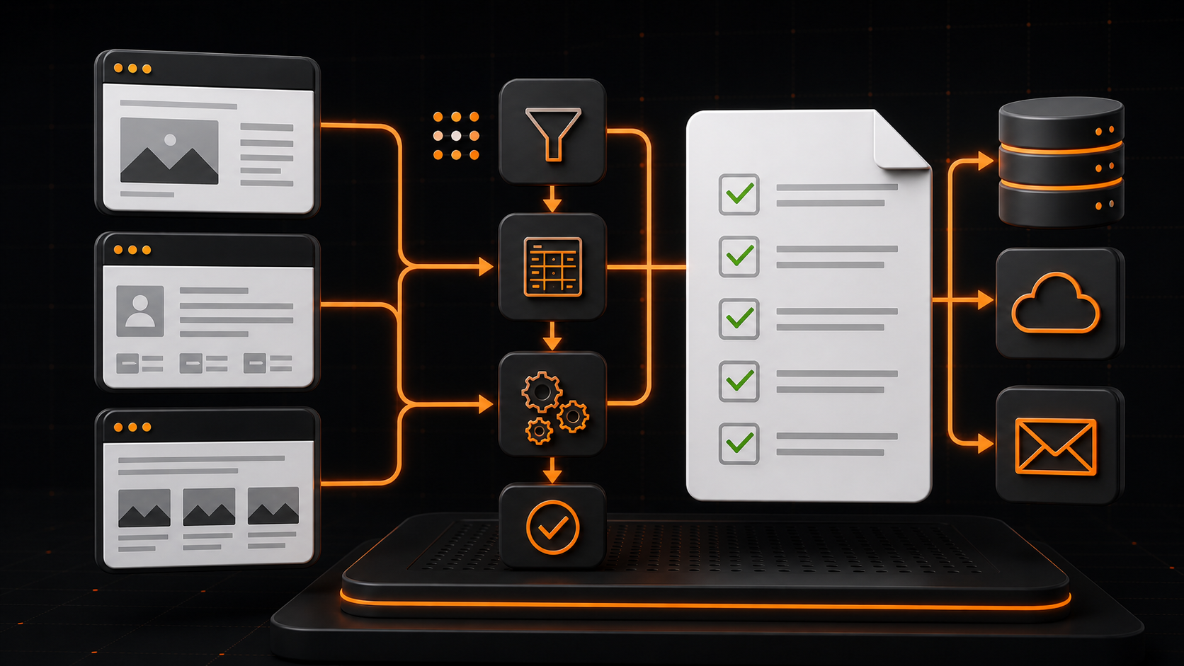 Web scraping requirements